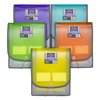 C-Line Products 7Pocket Vertical Backpack File, Letter Size, Assorted Set of 12 Files, 12PK 58700-DS